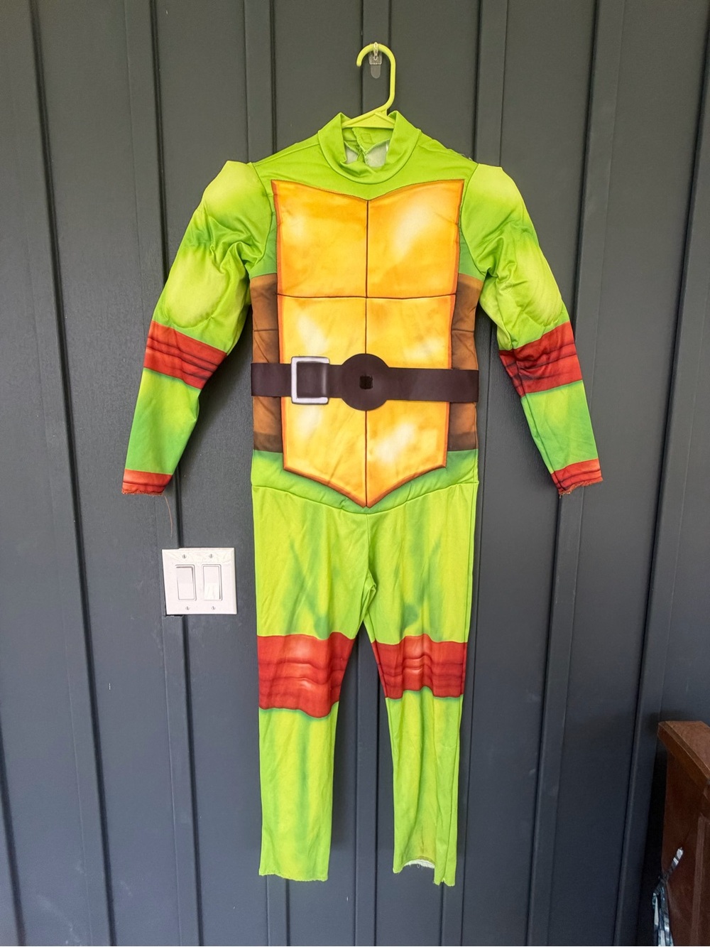 Teenage Mutant Ninja Turtles Raphael Halloween Costume jumpsuit